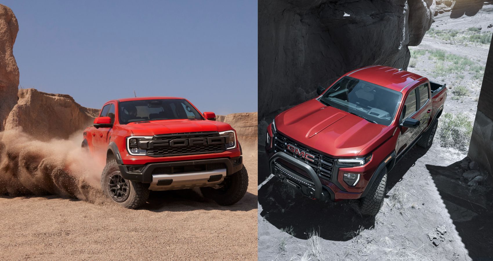 5 Reasons Why We'd Pick The 2023 GMC Canyon Over The 2023 Ford Ranger