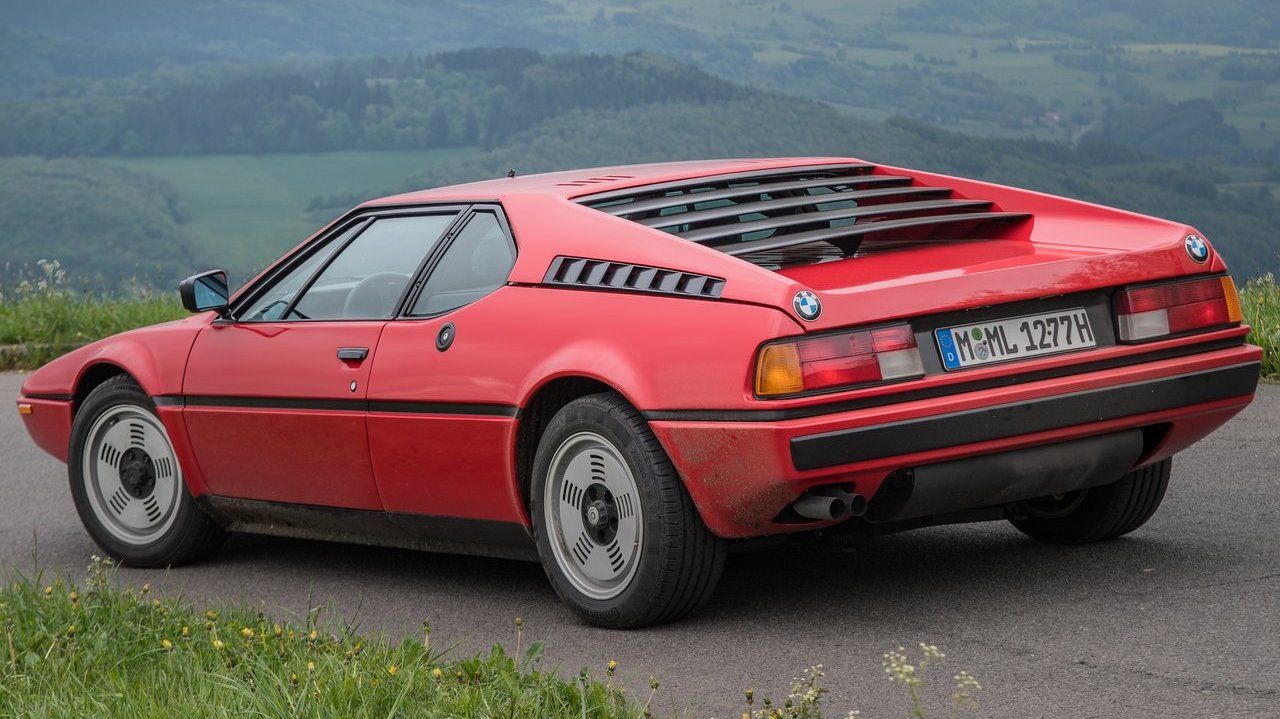 1979 BMW M1 on the road