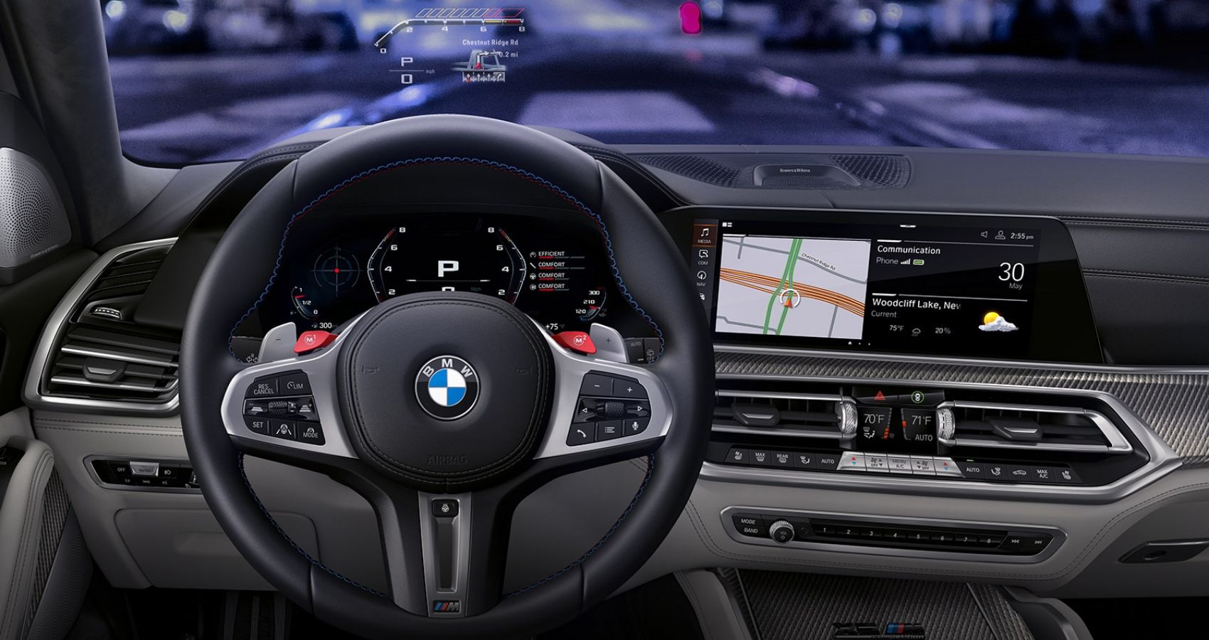 2023 BMW X5 M Competition Driver Cockpit