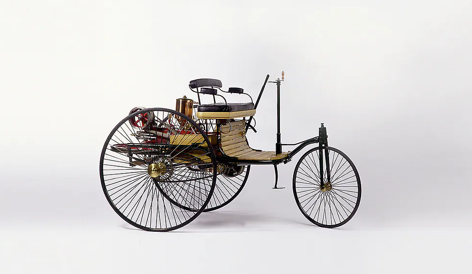Benz Patent Motorwagen via Mercedes-Benz Group 