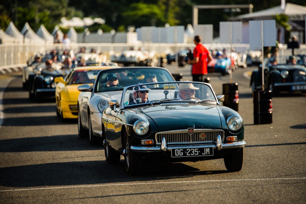 Cars At The Le Mans Drive-In