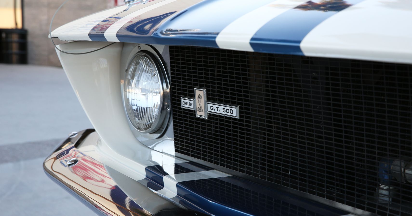 Code Red Shelby GT500 Leak Grille Closeup