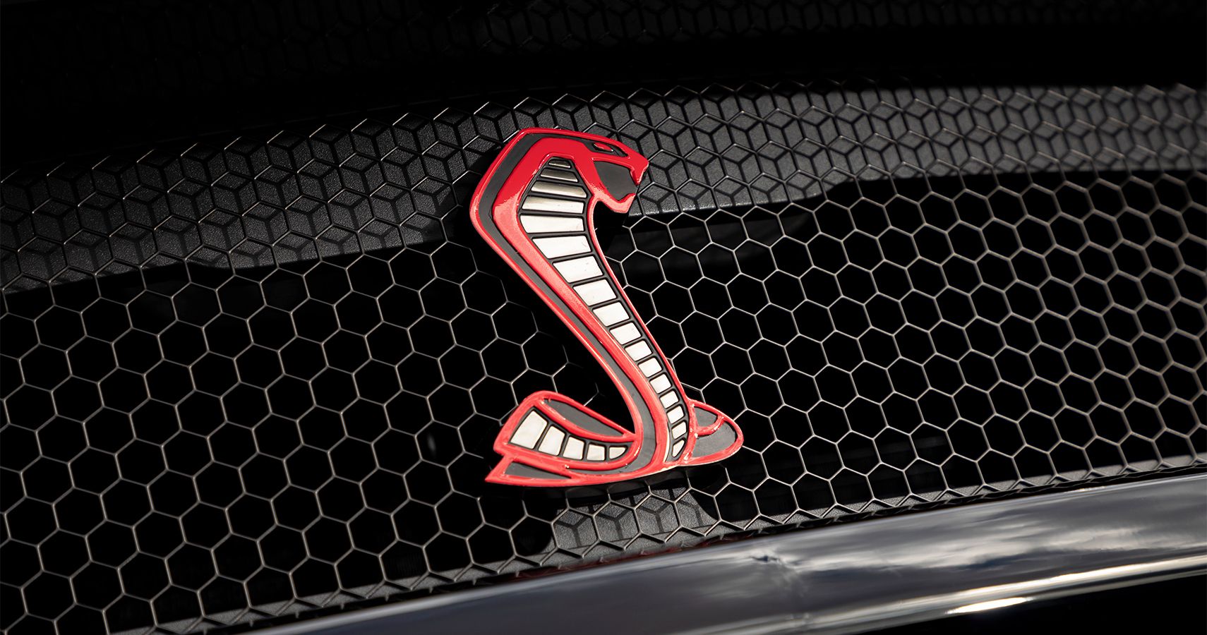 Code Red Shelby GT500 Leak Red Logo Grille