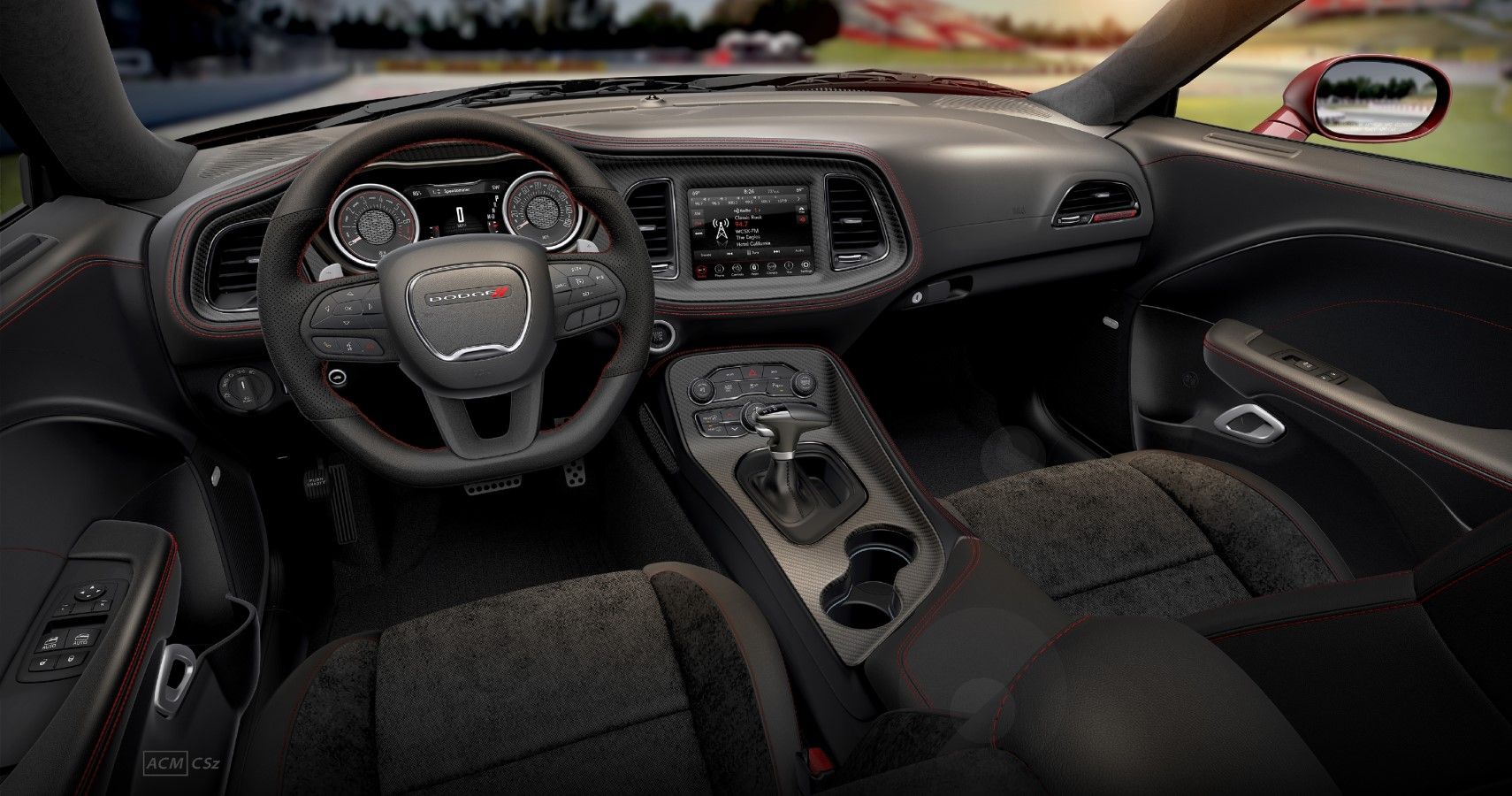 2023 Dodge Challenger Shakedown interior view