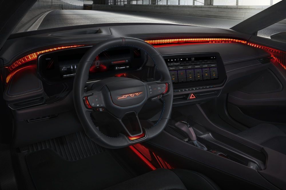 Daytona SRT EV Interior