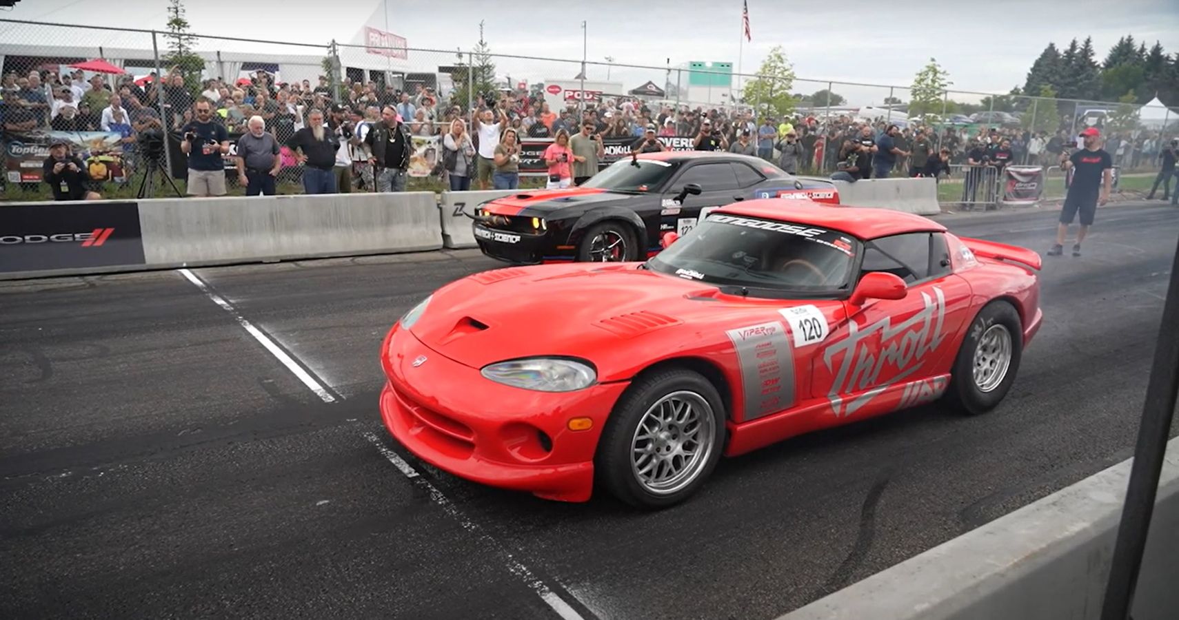 Watch This Hellcat Redeye-Swapped Dodge Viper Take On Roadkill Nights