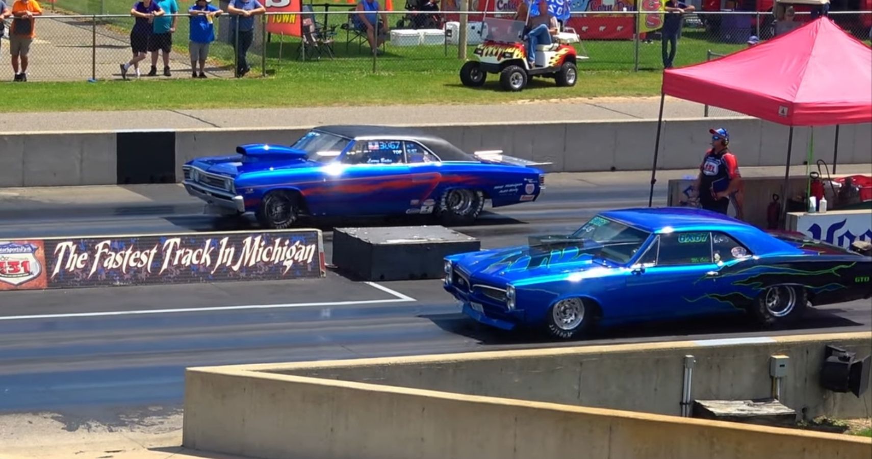 Drag Racing Action Featured Image Pontiac vs Chevrolet