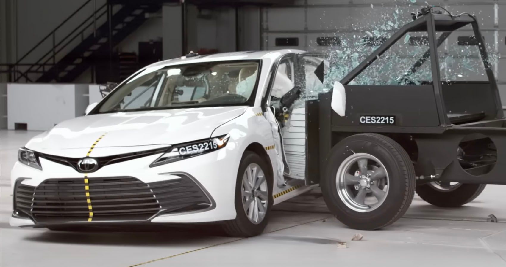 Toyota Camry Fails IIHS Side Impact Crash Test