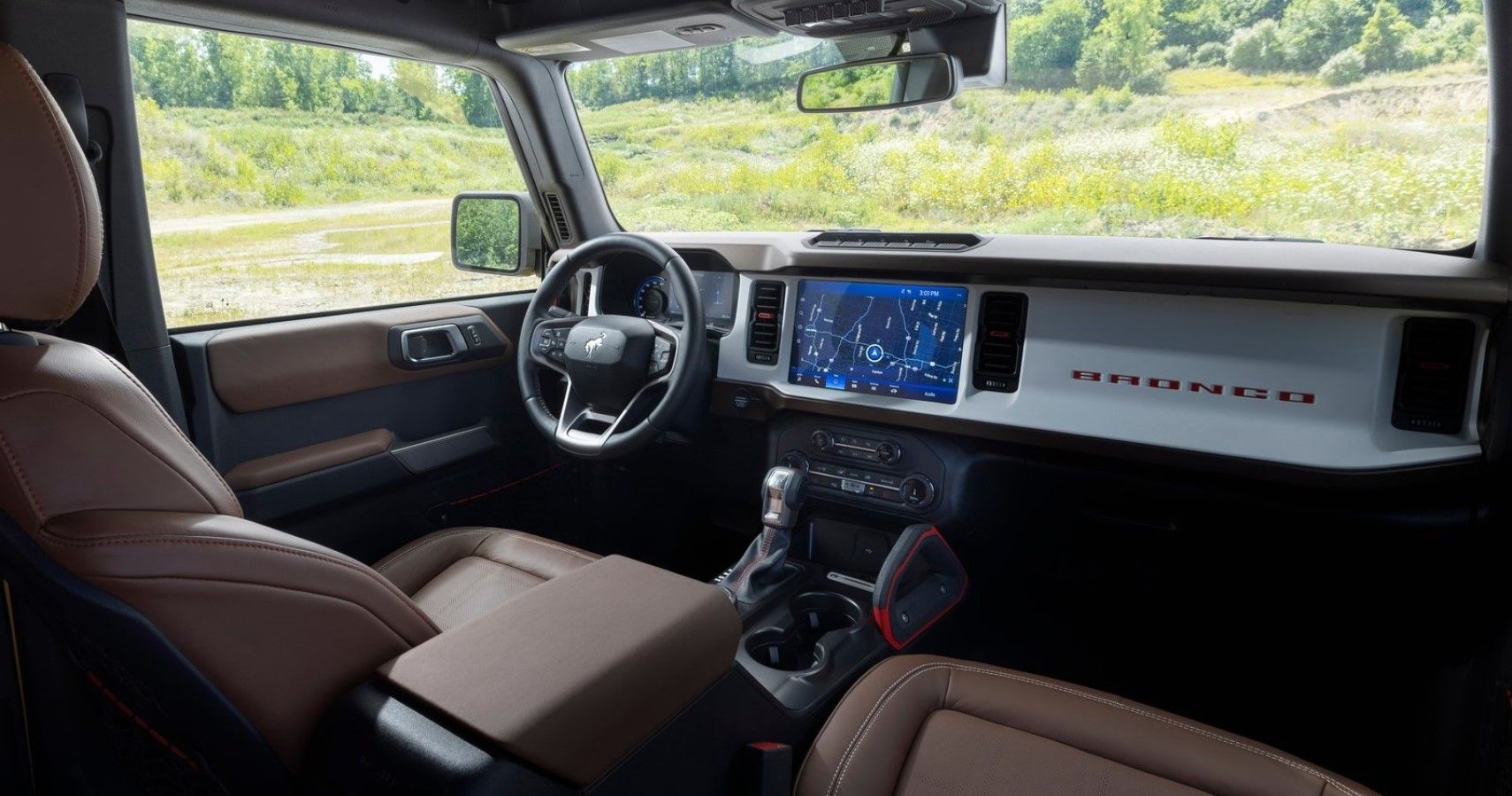 2023 Ford Bronco Heritage Edition classic-inspired interior