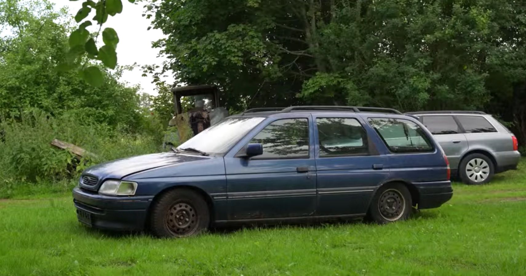 Watch This Mechanic Start A Ford Escort Diesel Wagon After 11 Years Of  Sitting