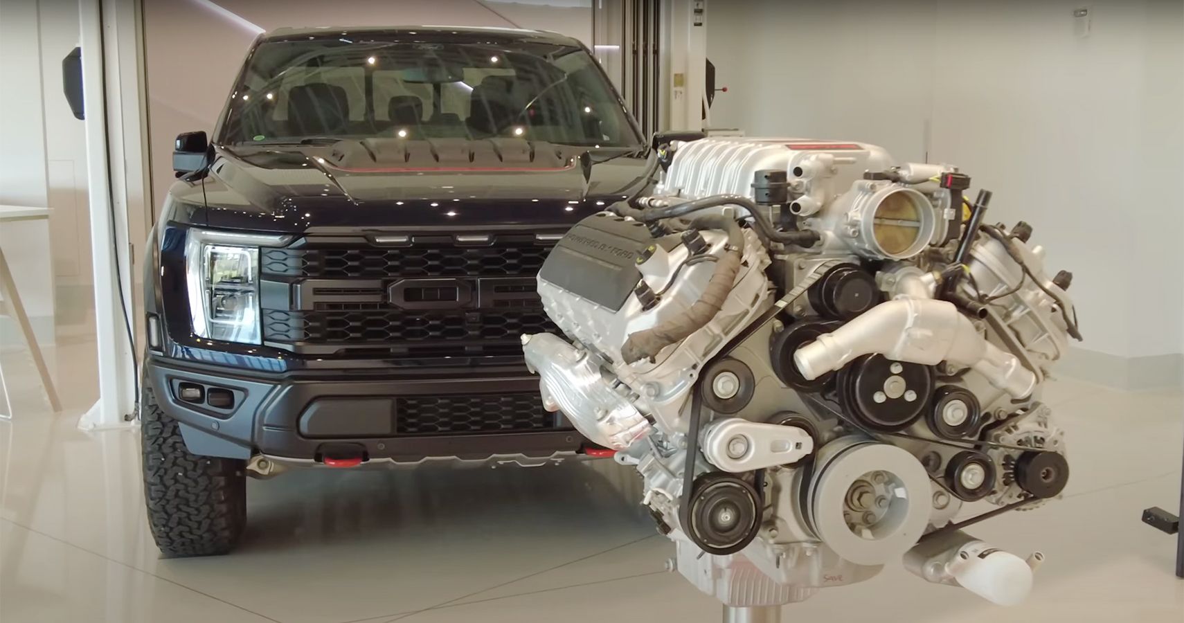 Ford F-150 Raptor R and Supercharged Ford V8 Engine