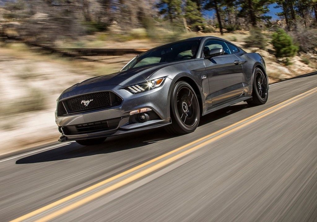 Gray 2015 Ford Mustang GT