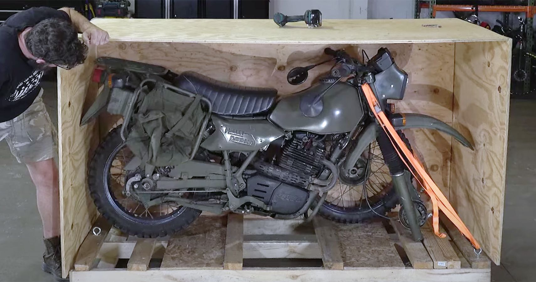 Ultra-Rare Harley-Davidson MT500 Military Dirt Bike Has A Dirty Little Secret