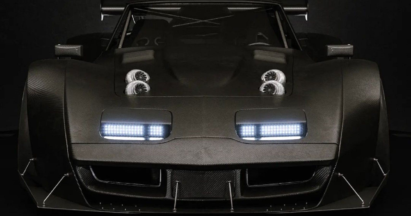 Hellvette V3 render, black, front profile