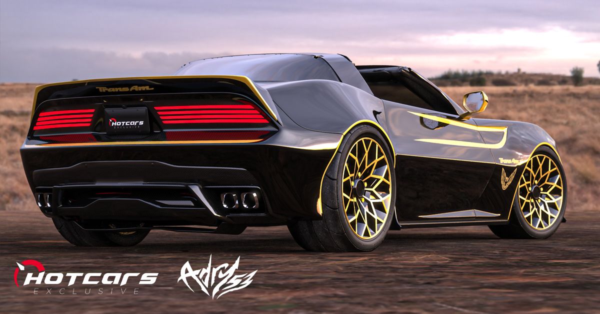 This Pontiac Firebird Trans Am Render Proves We Need This Modern