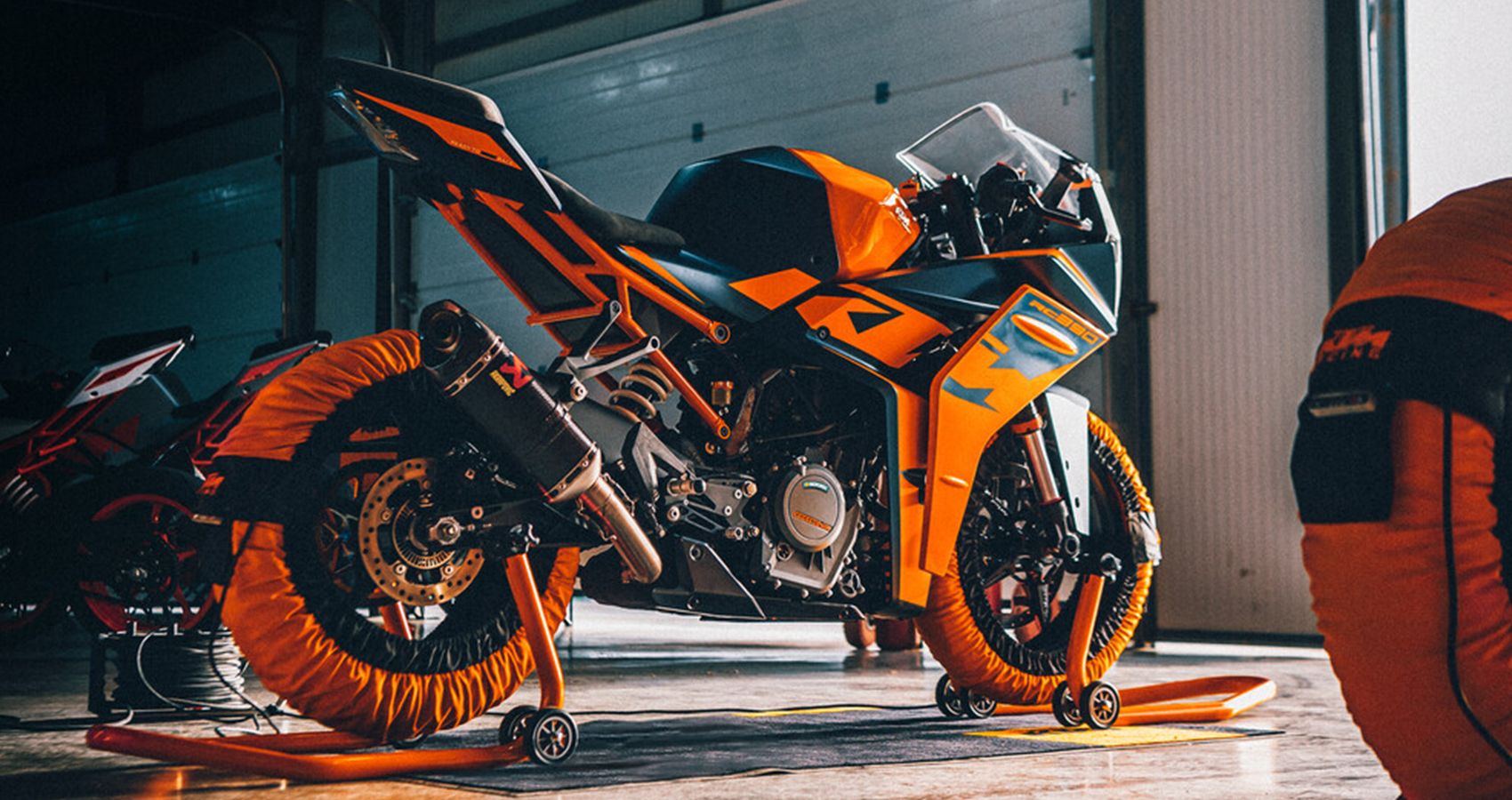 KTM RC 390 At The Track