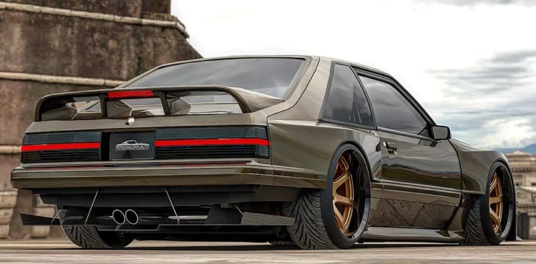 The Ford Fox Body Mustang Just Got Bigger And Meaner
