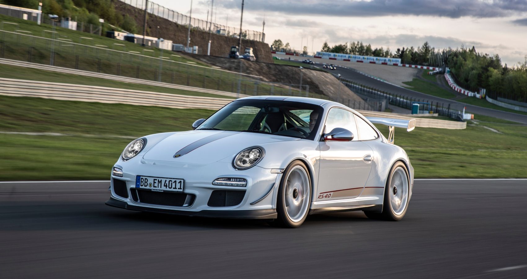 Porsche 911 GT3 RS 4.0 Sports Car On Track