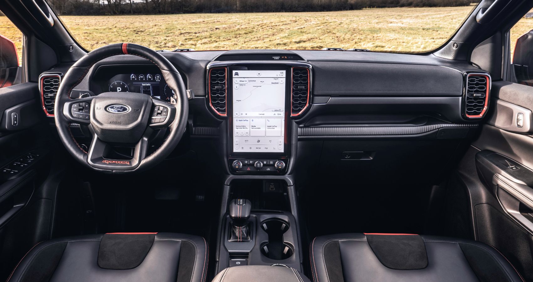 NEW FORD RANGER RAPTOR INTERIOR 