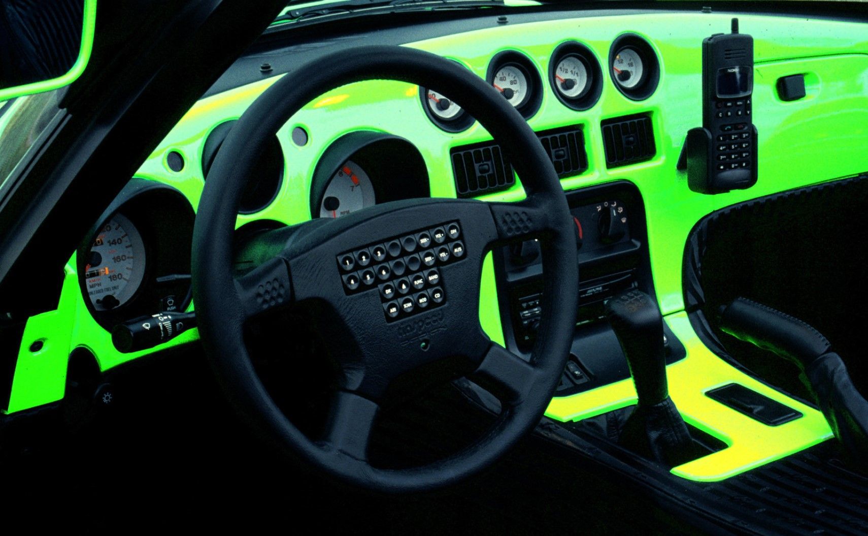 1993 Rinspeed Veleno Concept interior view