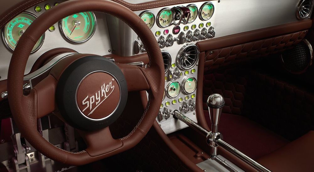 Spyker C8 interior