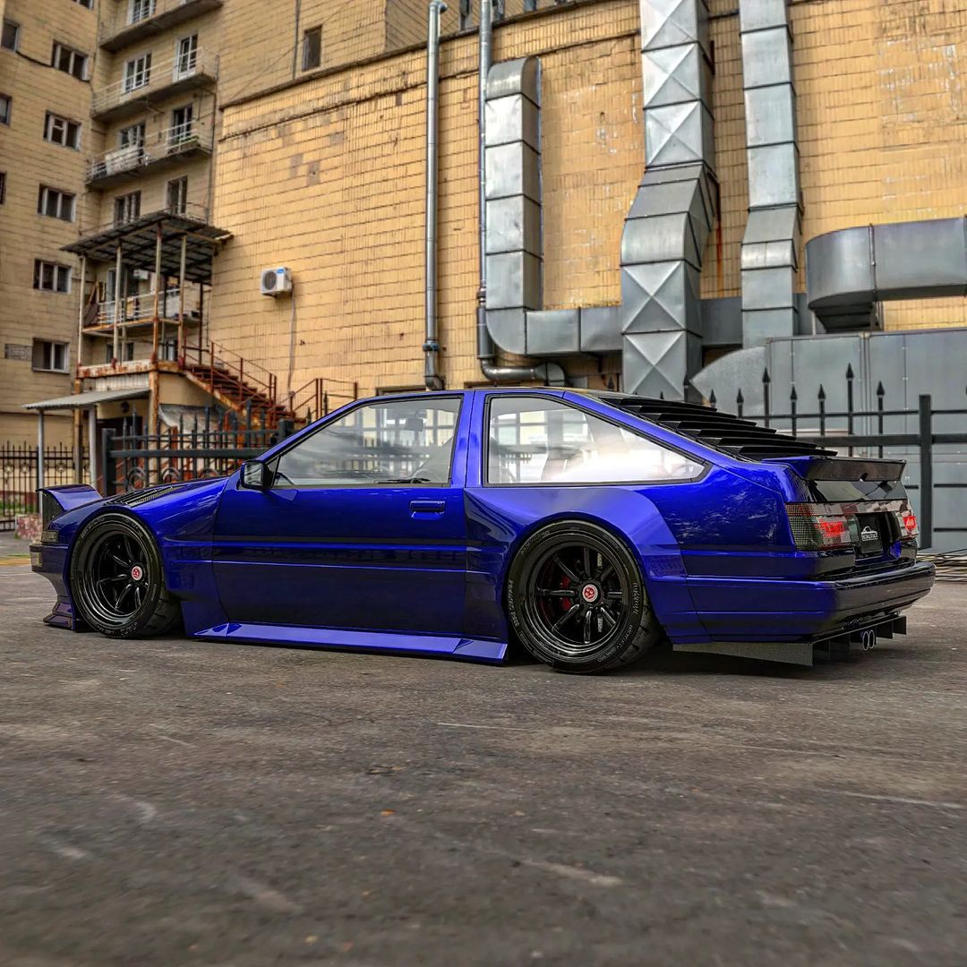 This Widebody JDM Kit Transforms This Toyota Corolla AE86 Into An ...