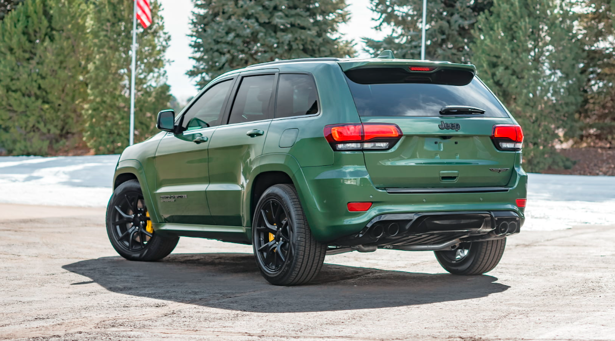 Taking the Jeep Trackhawk for a height test – because even at 7 feet t