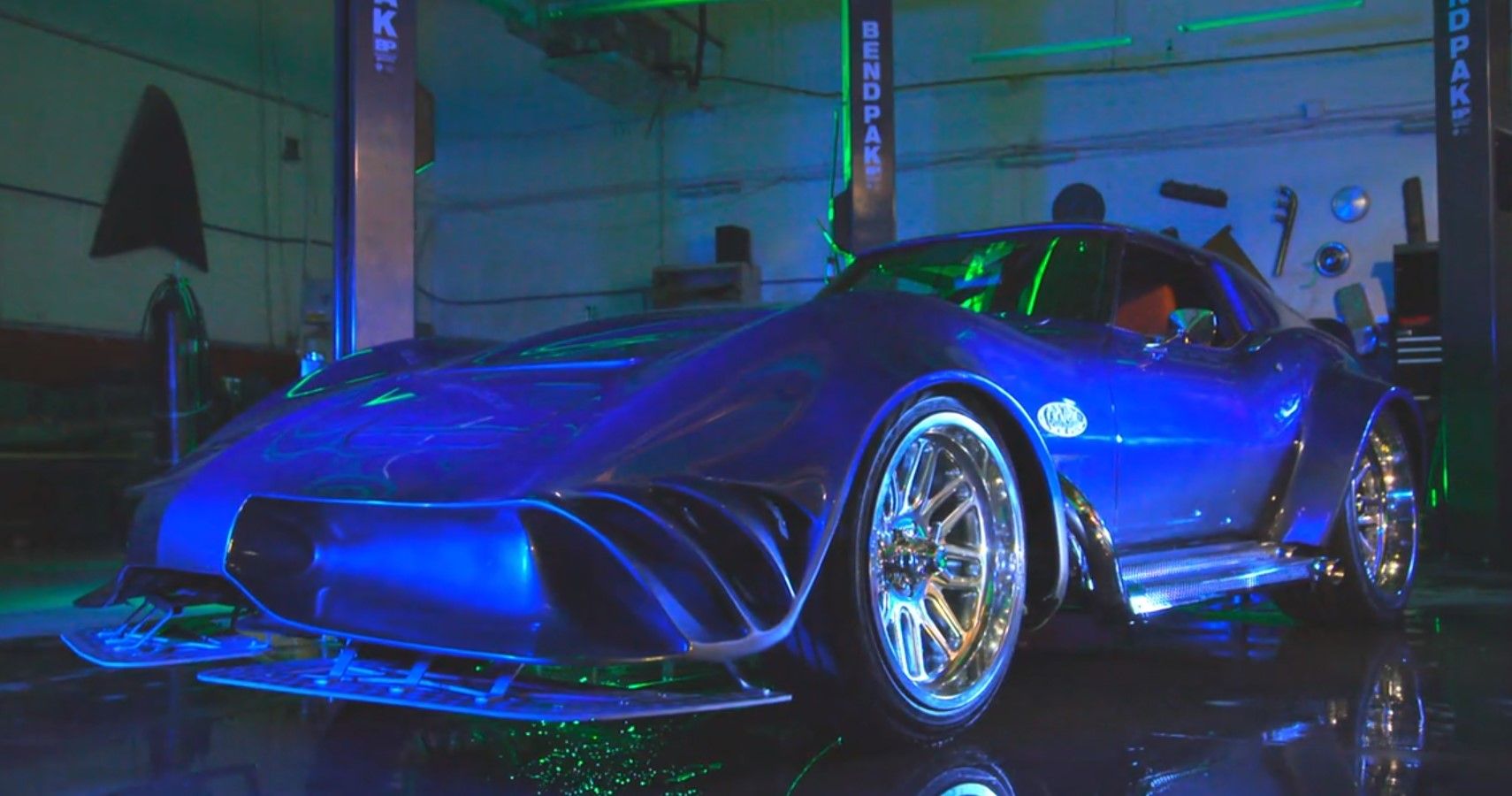 Gotham Garage Chevy Corvette Mako Shark 2 Build hd wallpaper view