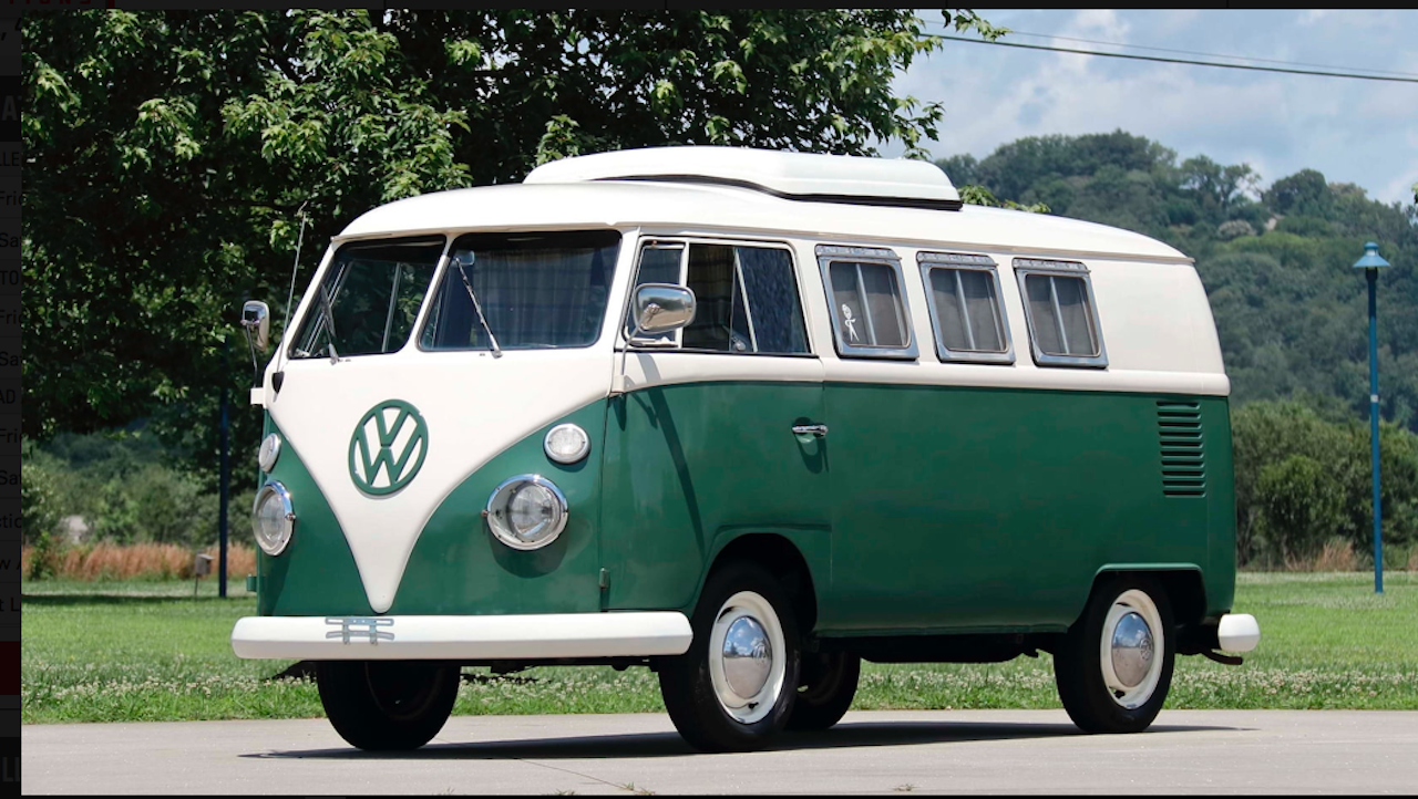 VW type 2 camper