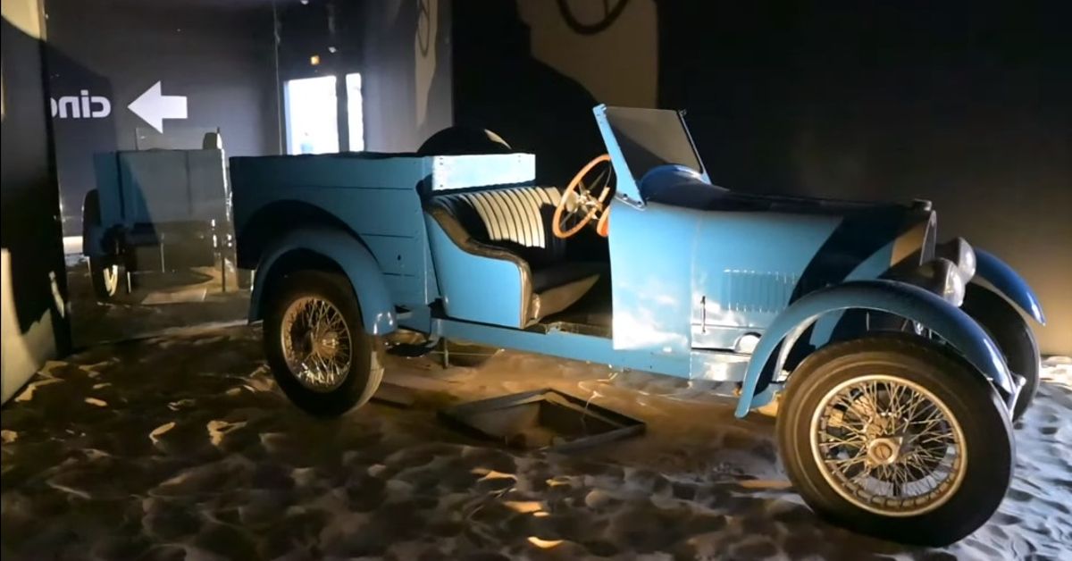 furiousdriving YouTube Channel  1929 Bugatti Pickup Truck side view