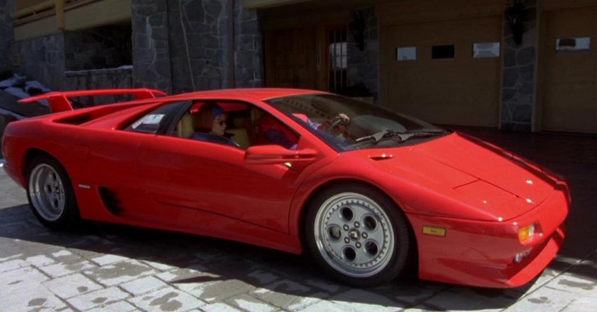 The red hot Lamborghini Diablo from Dumb and Dumber