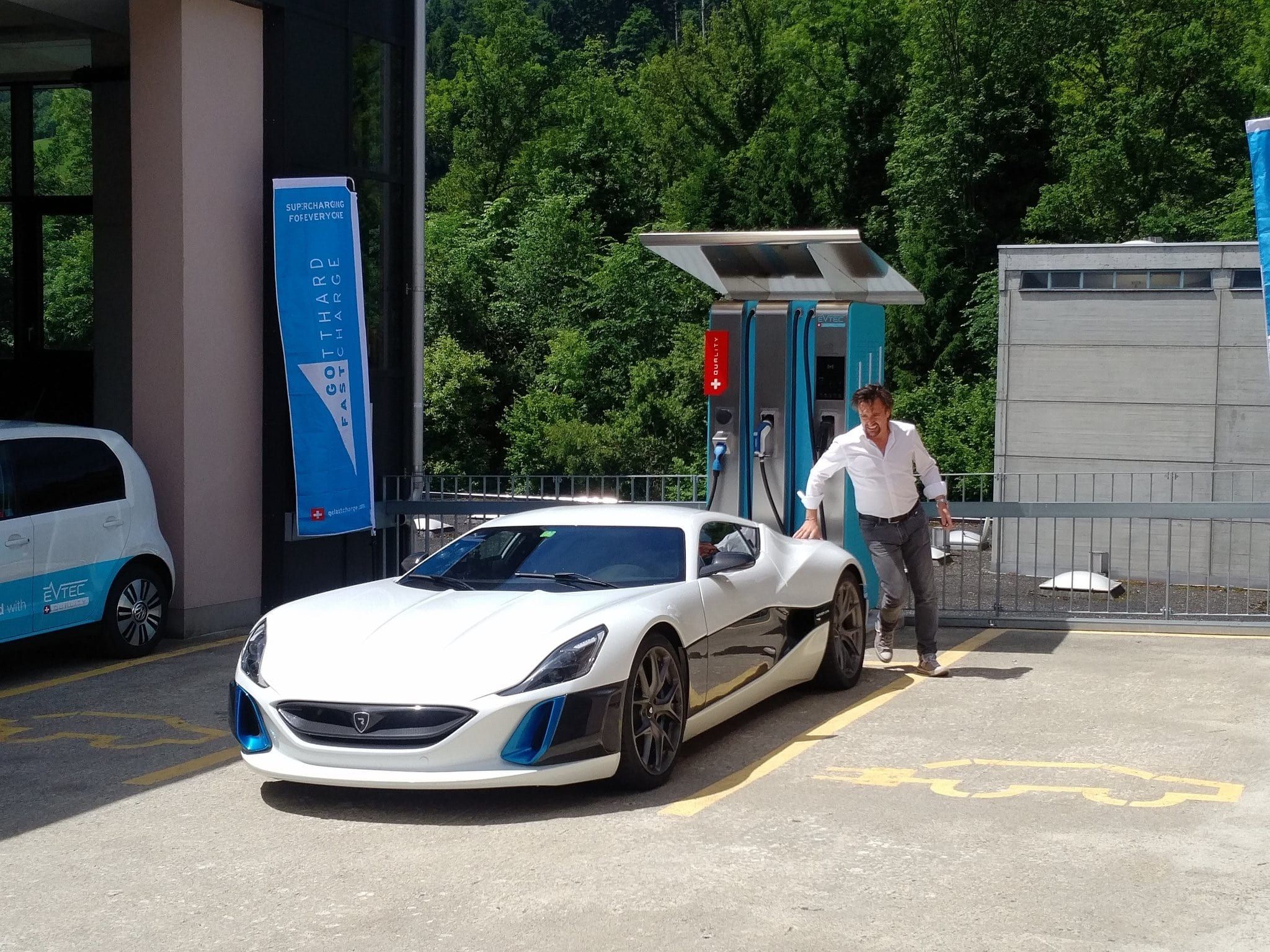Richard Hammond With The Rimac Concept One