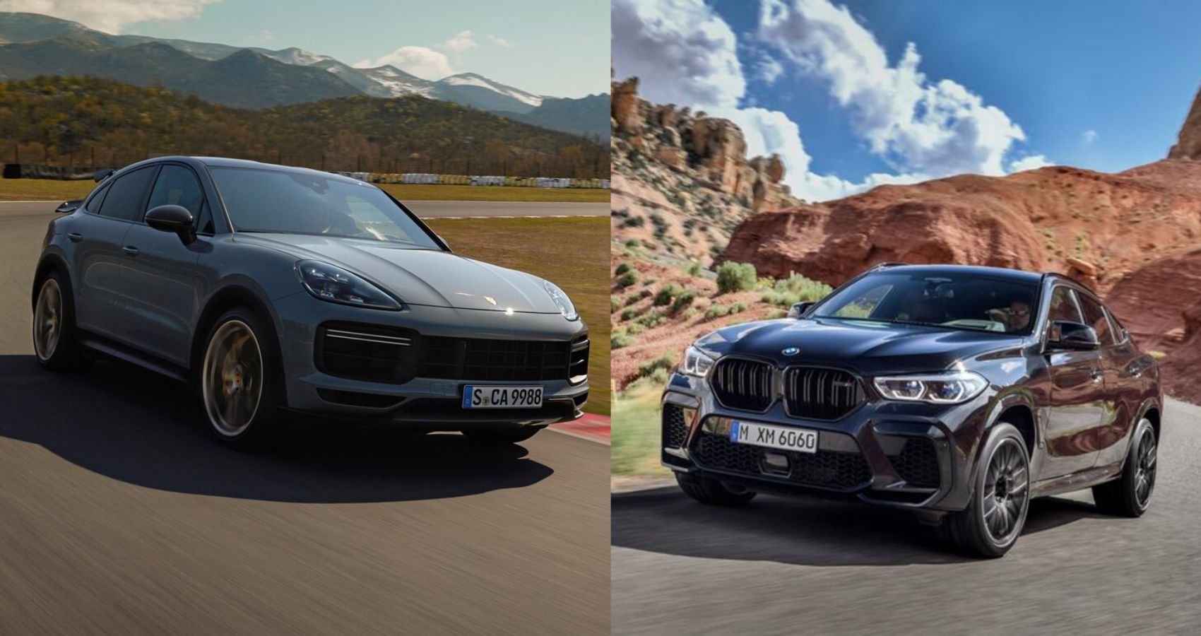2022 BMW X6 M Is A Strong Compeitior To The Porsche Cayenne Coupe Turbo GT
