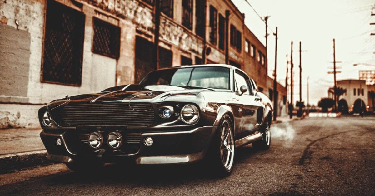 The iconic silver Ford Mustang Ford Eleanor from the Nicolas Cage-starrer