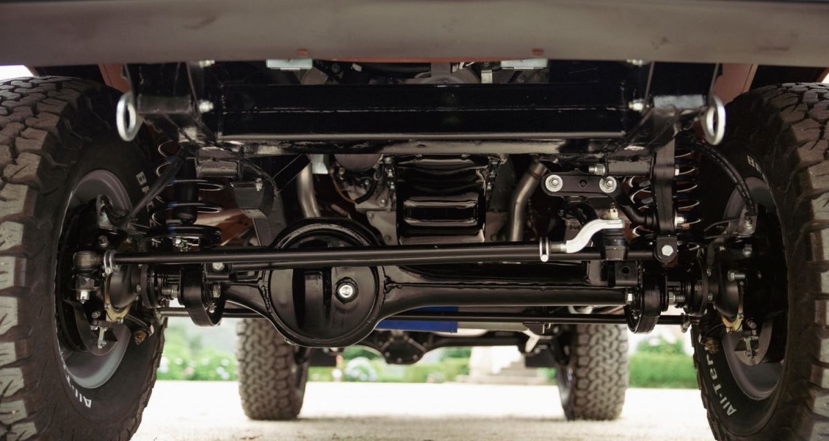 legado overland 1985 Range Rover Classic parte inferior da carroceria