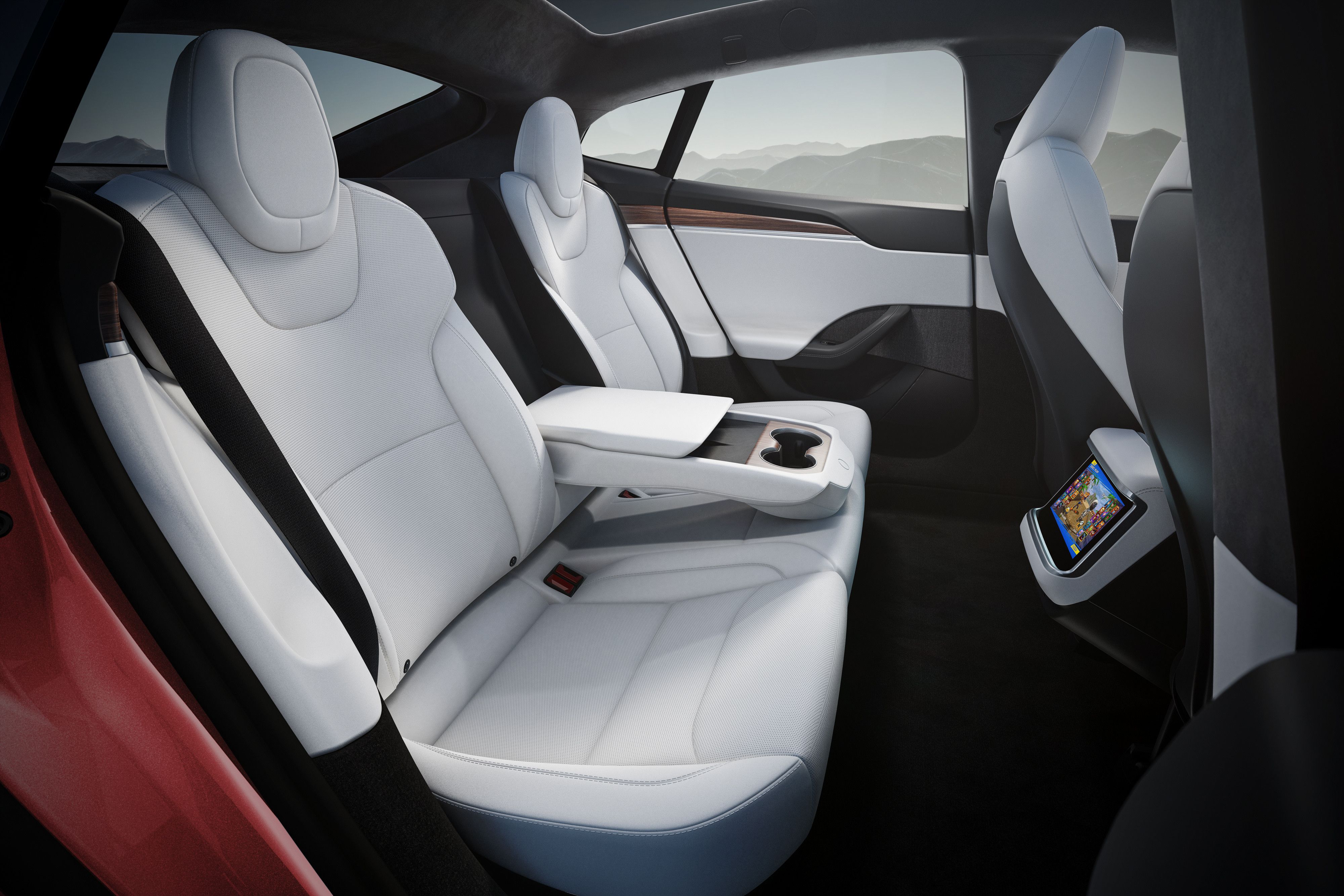 A Peek Inside The Tesla Model S Plaid's Spartan Interior