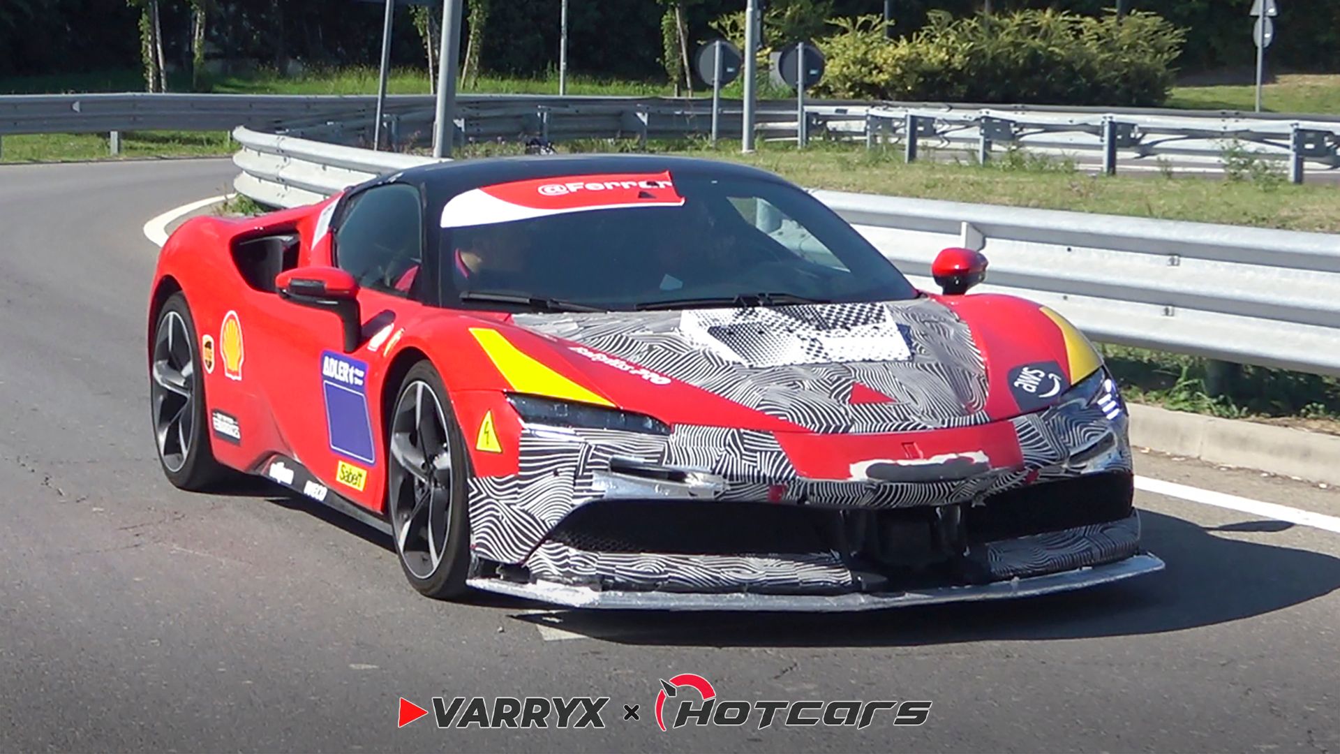 Ferrari SF90 VS Testing in Maranello Italy