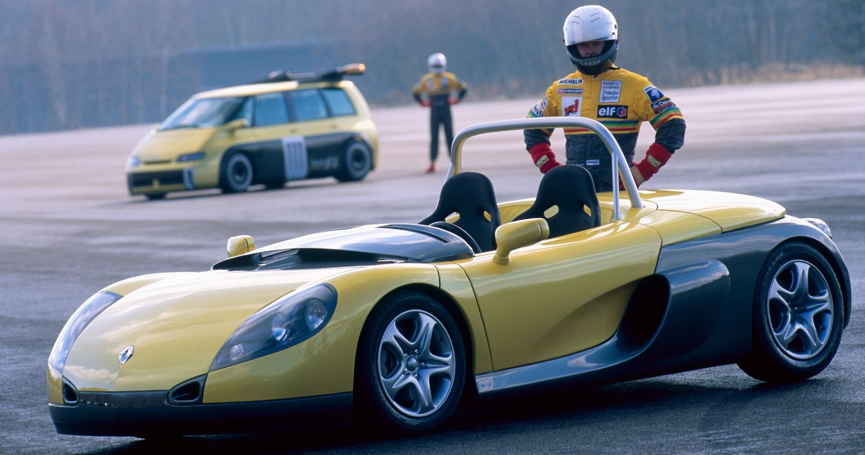 1995 Renault Sport Spider and Renault Espace F1