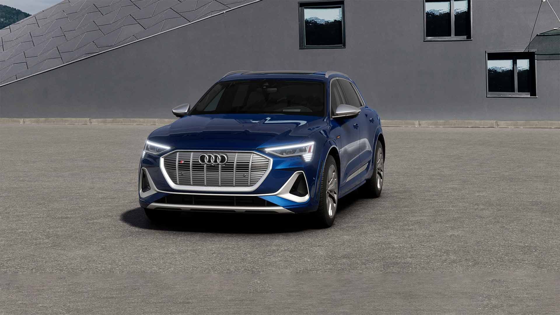 2022 Audi e-Tron S front view design