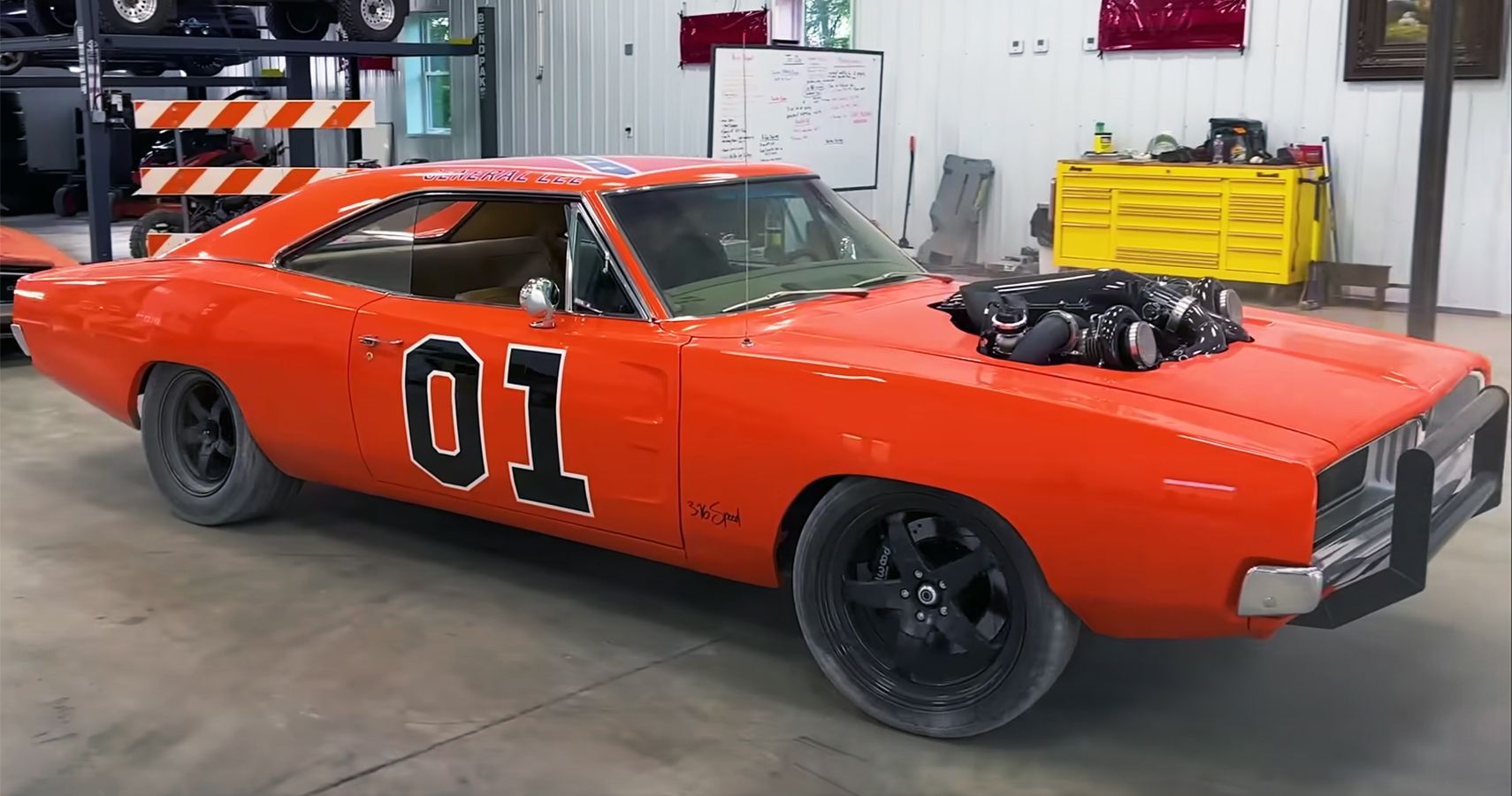 Check Out WhistlinDiesel's Insane 1,600-HP Dukes of Hazzard Dodge Charger General  Lee