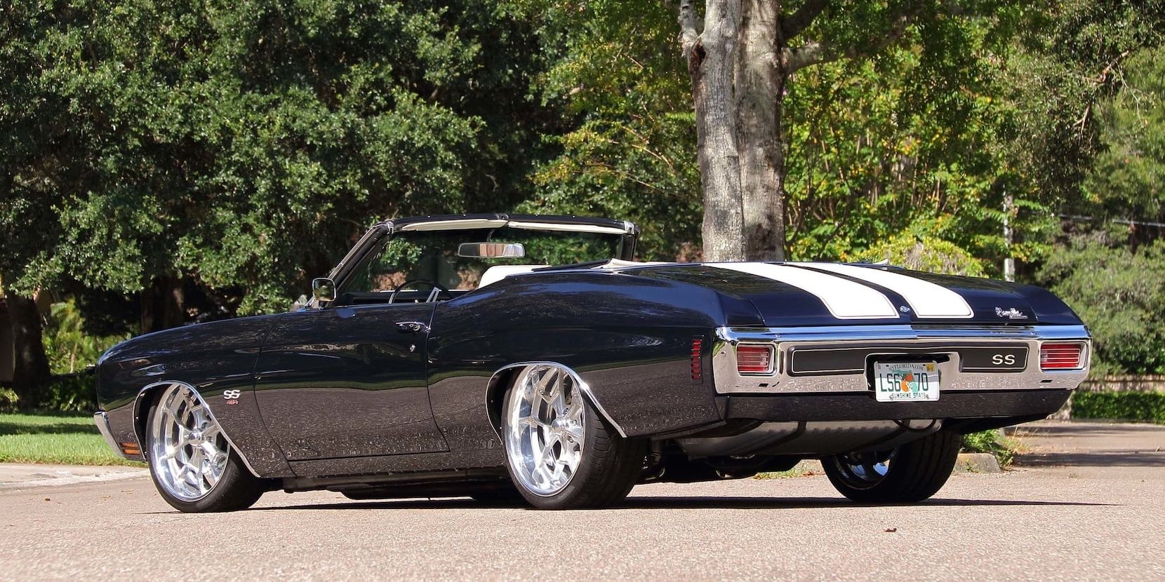 1970 Chevrolet Chevelle SS on the road