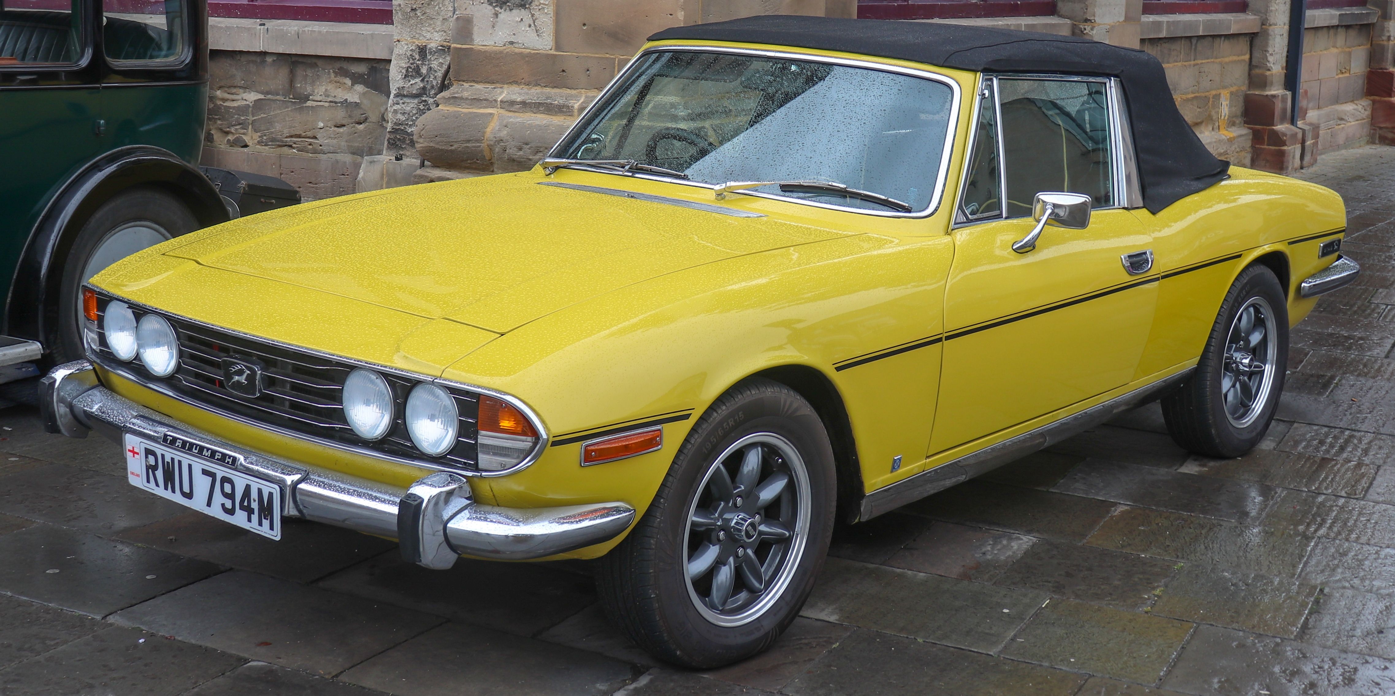 1974 Triumph Stag 3.0 Cropped