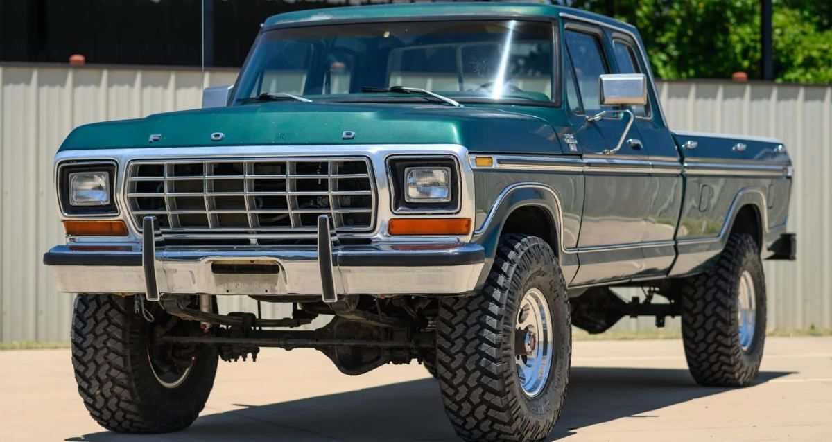 1978 ford f-250 front profile