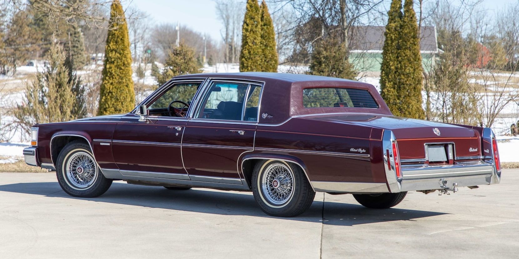 1981 Cadillac Fleetwood Brougham V8 6 4 2 Cropped