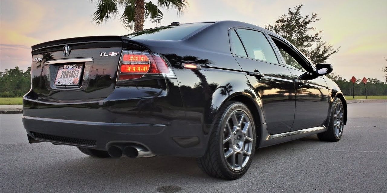 2008-as Acura TLX Type S Vágott