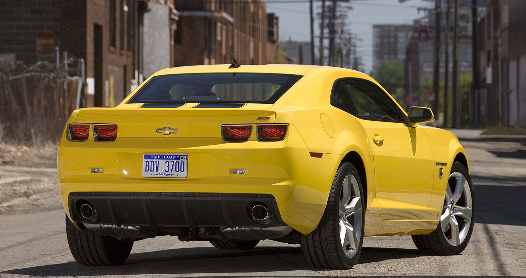 2010 Chevrolet Camaro Transformers rear view