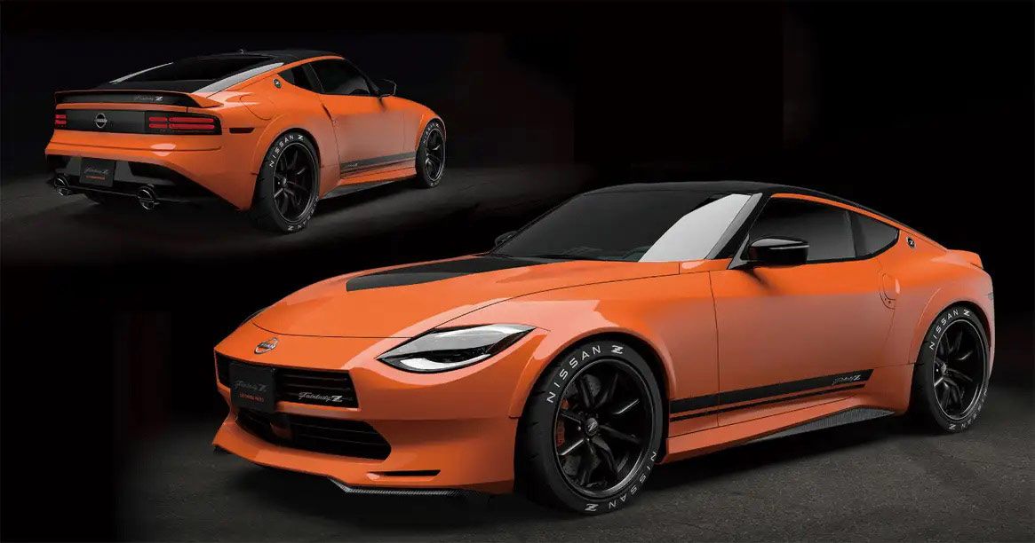 2022-Nissan-Z-Customized-Proto-(Orange)---Front-&-Back