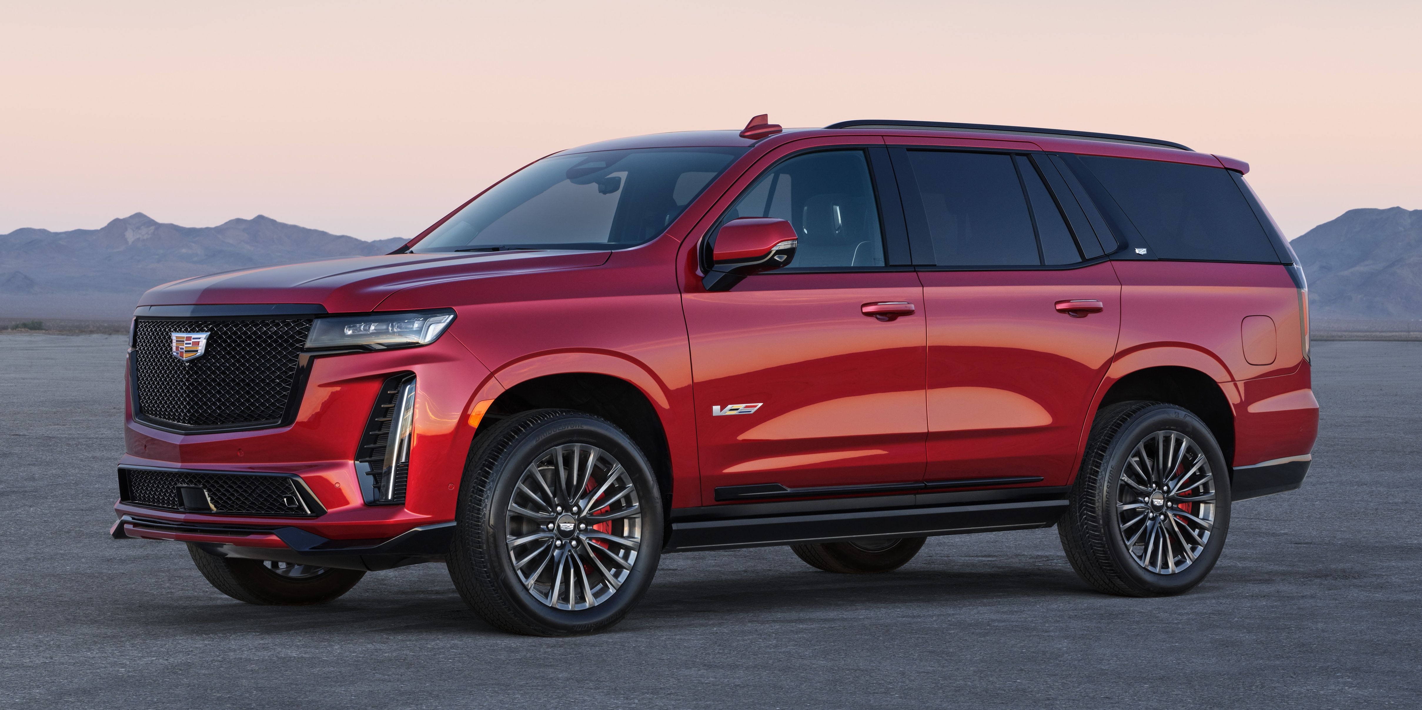 2023 Cadillac Escalade V - Red