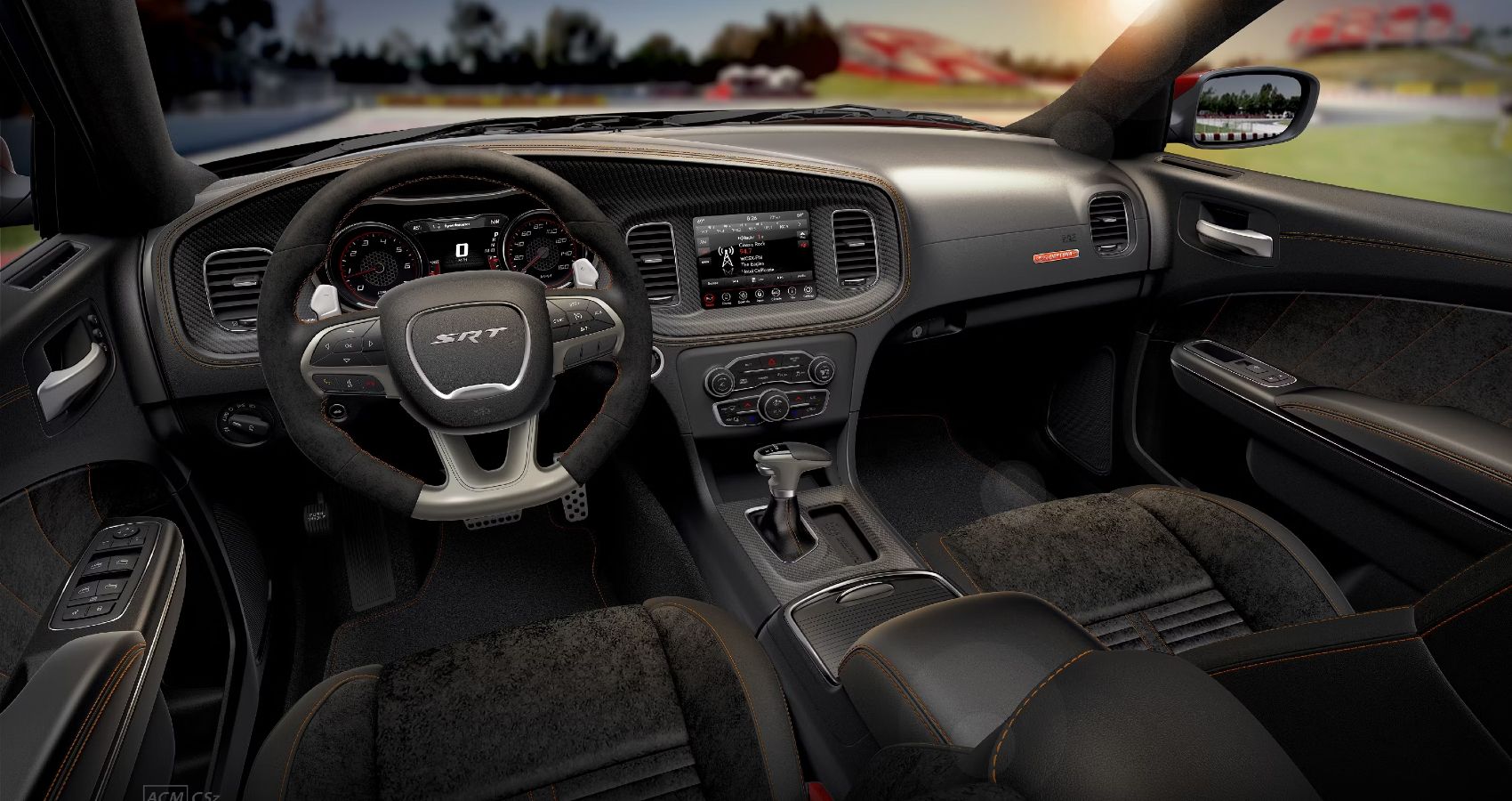 2023 Dodge Charger King Daytona interior