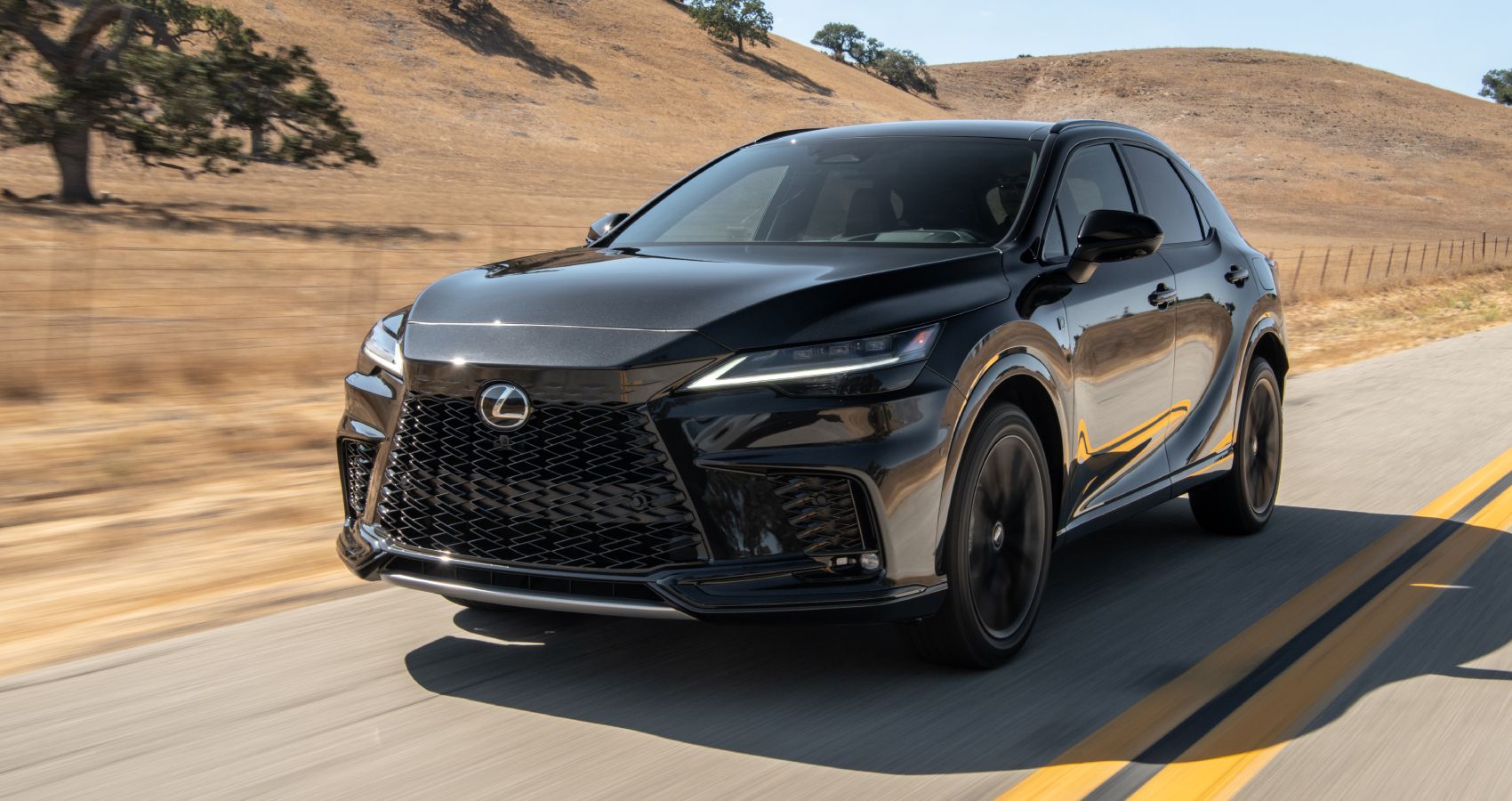 The 2023 Lexus RX 500h F-Sport Performance Is A 360-HP SUV With 